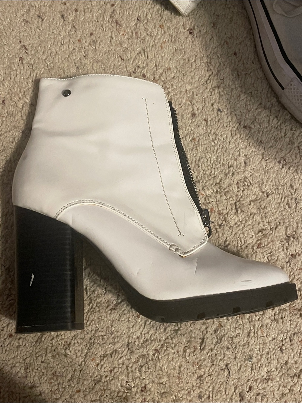 White boots